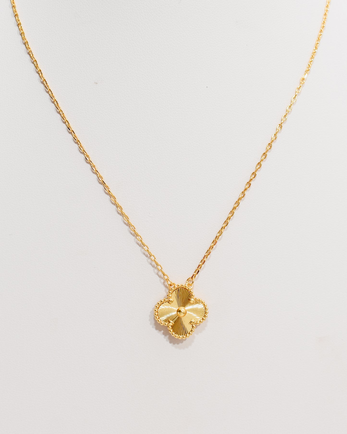 Clover Gold Necklace