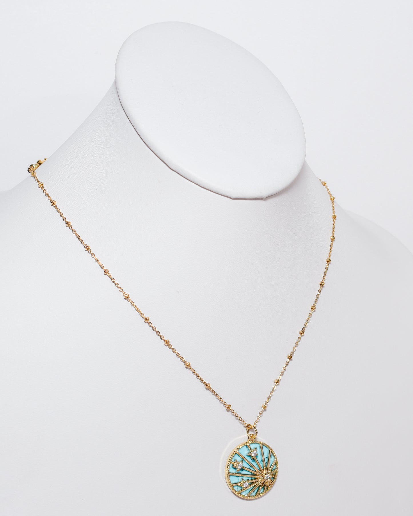 Turquoise Shooting Star Necklace