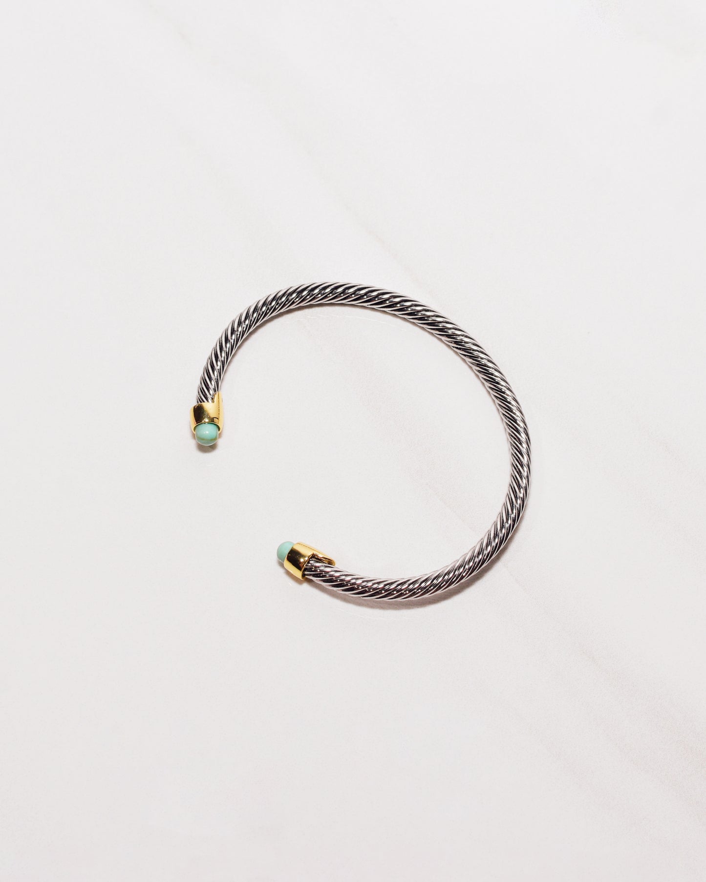 Cable Flex Bangle Bracelet