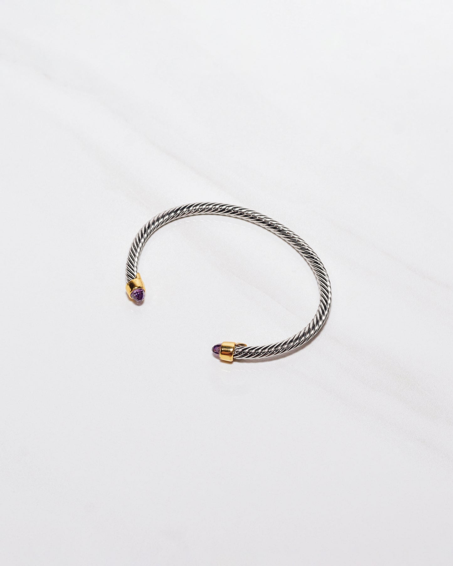 Cable Flex Bangle Bracelet