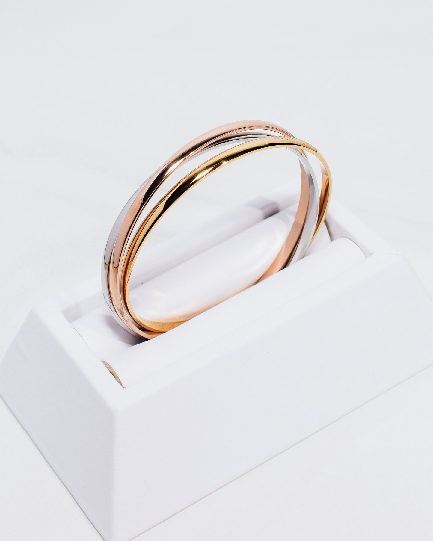 Couture Trinity Bangle Bracelet