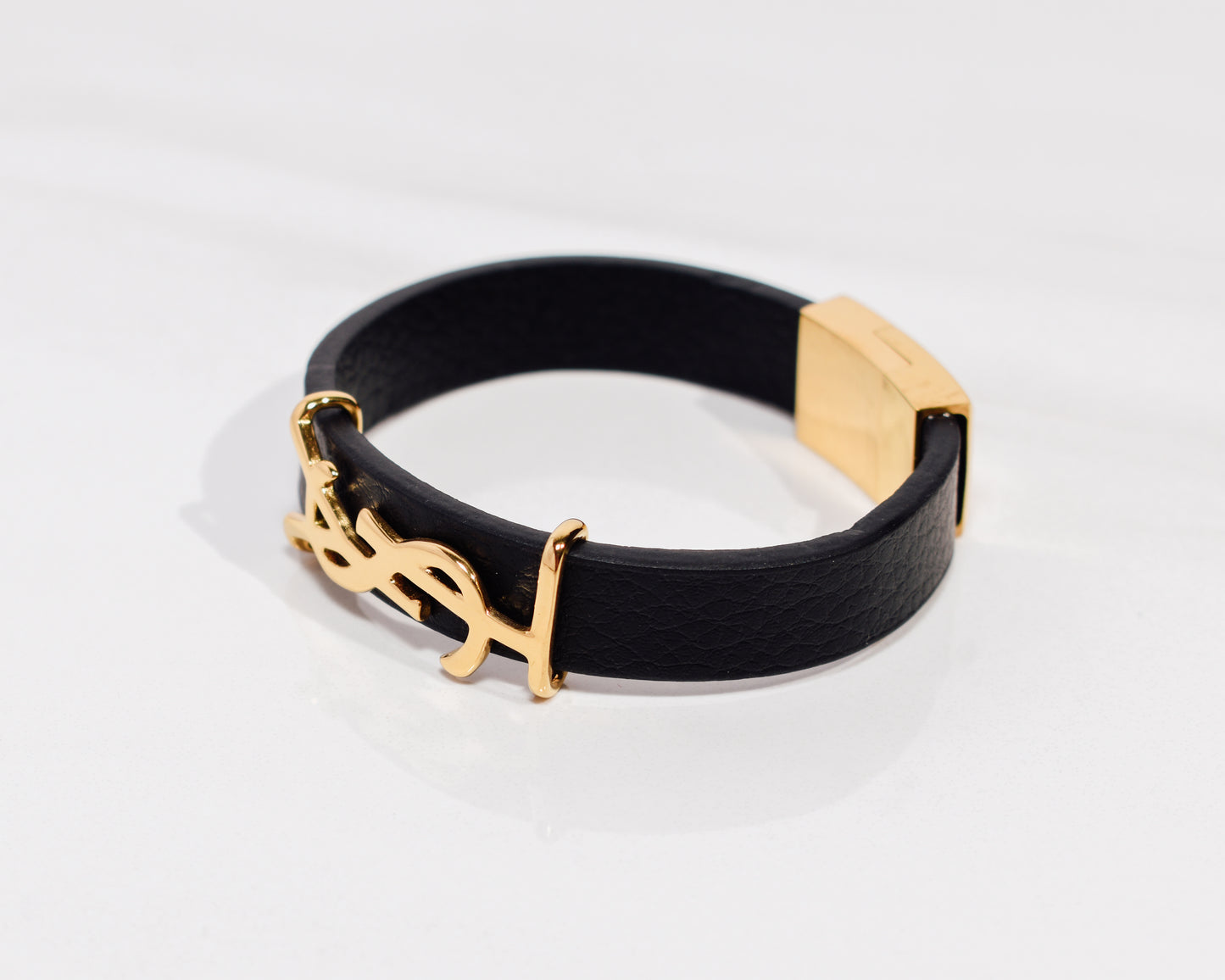 Y Opyum PU Black Bracelet