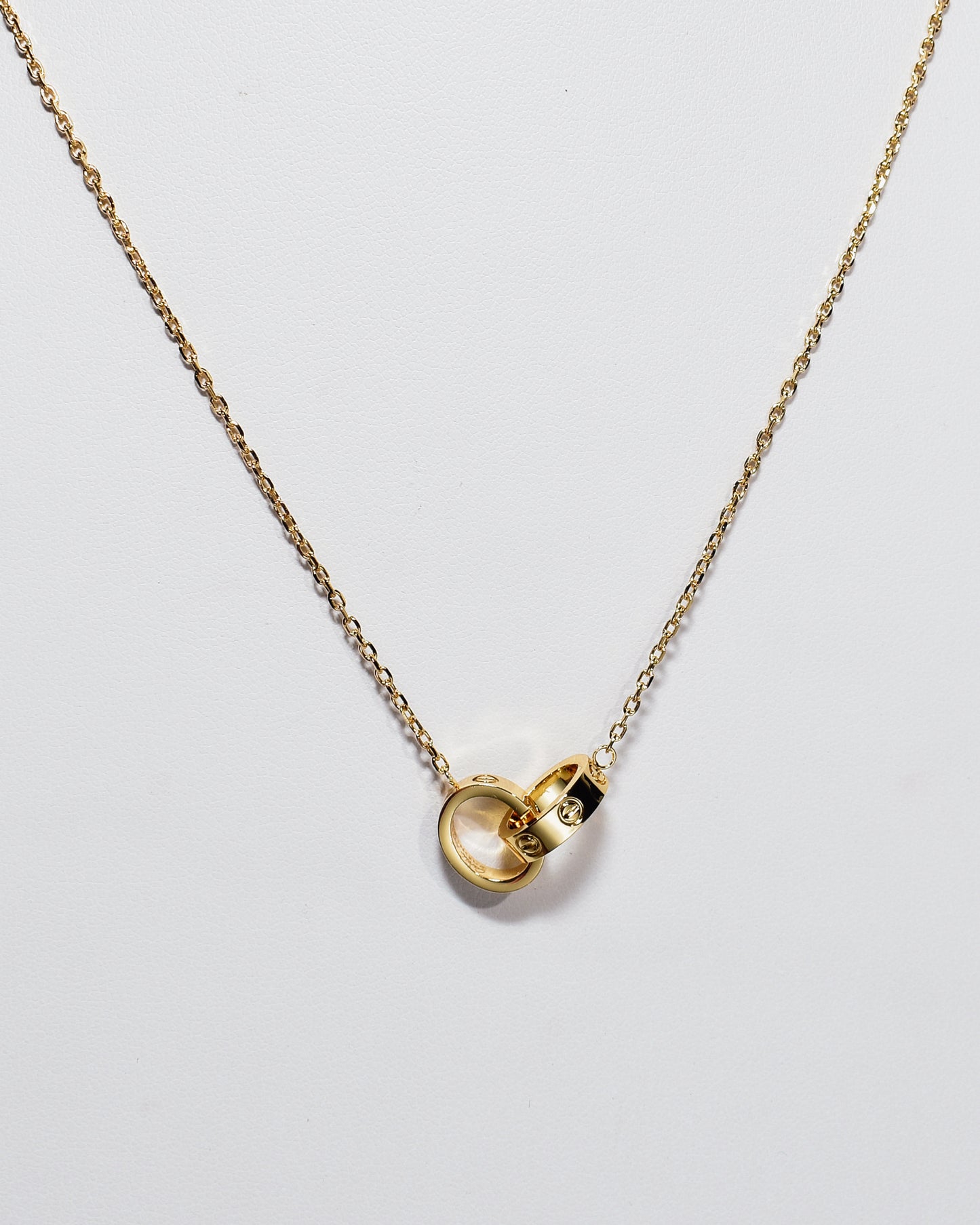 Couture Amour Double Ring Necklace