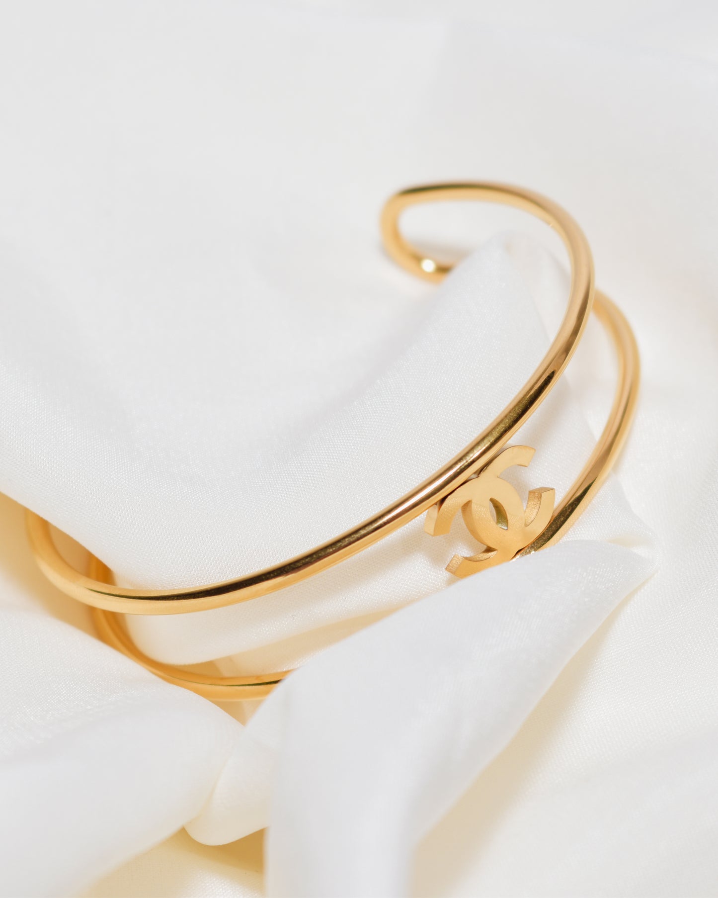 Parisian Chic Double Band Cuff Bracelet (2 Styles)