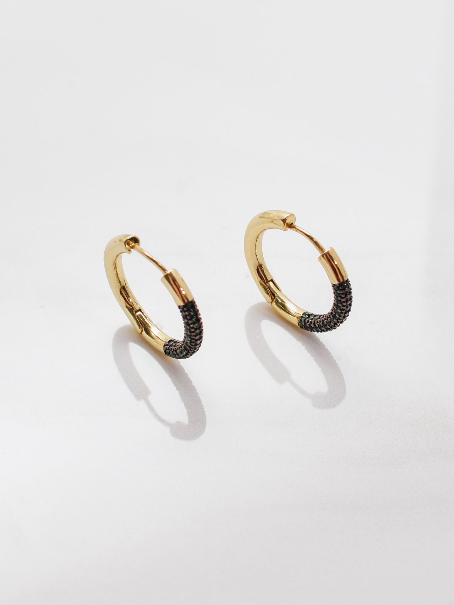 Emerald Hoops