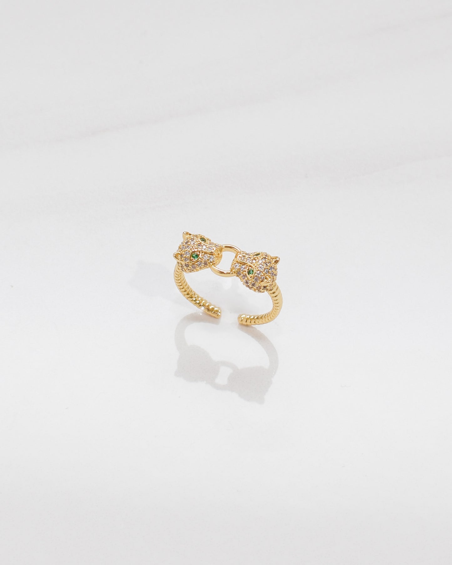 Double Panther Ring