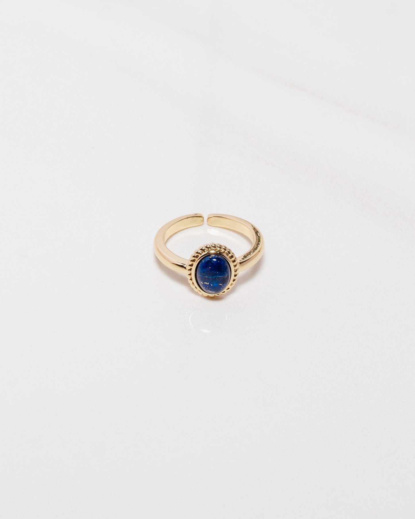 Blue Lapis Oval Ring