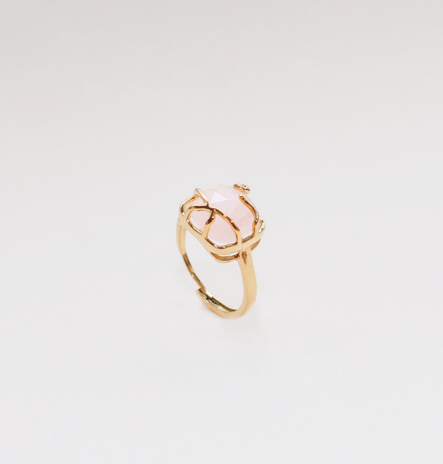 Rose Quartz Ring