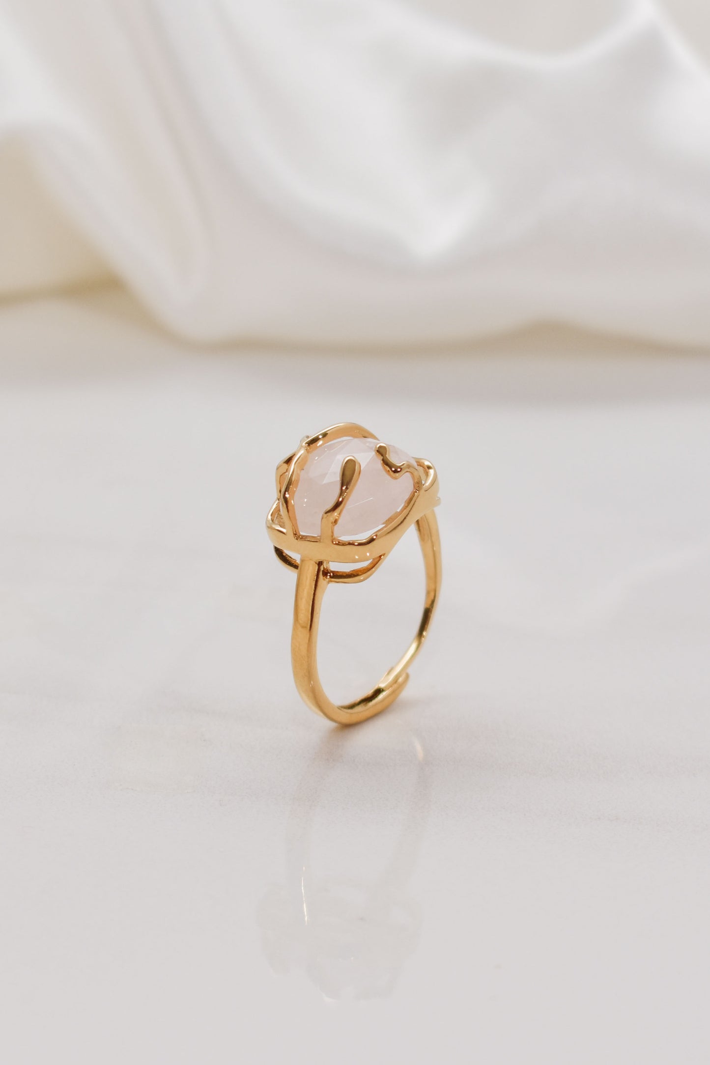 Rose Quartz Ring