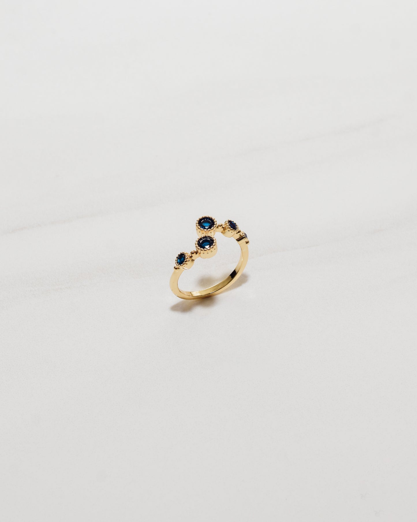Sapphire Celestial Ring