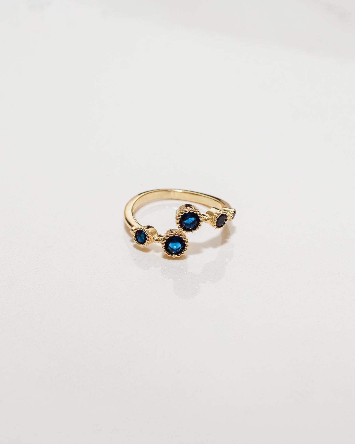 Sapphire Celestial Ring