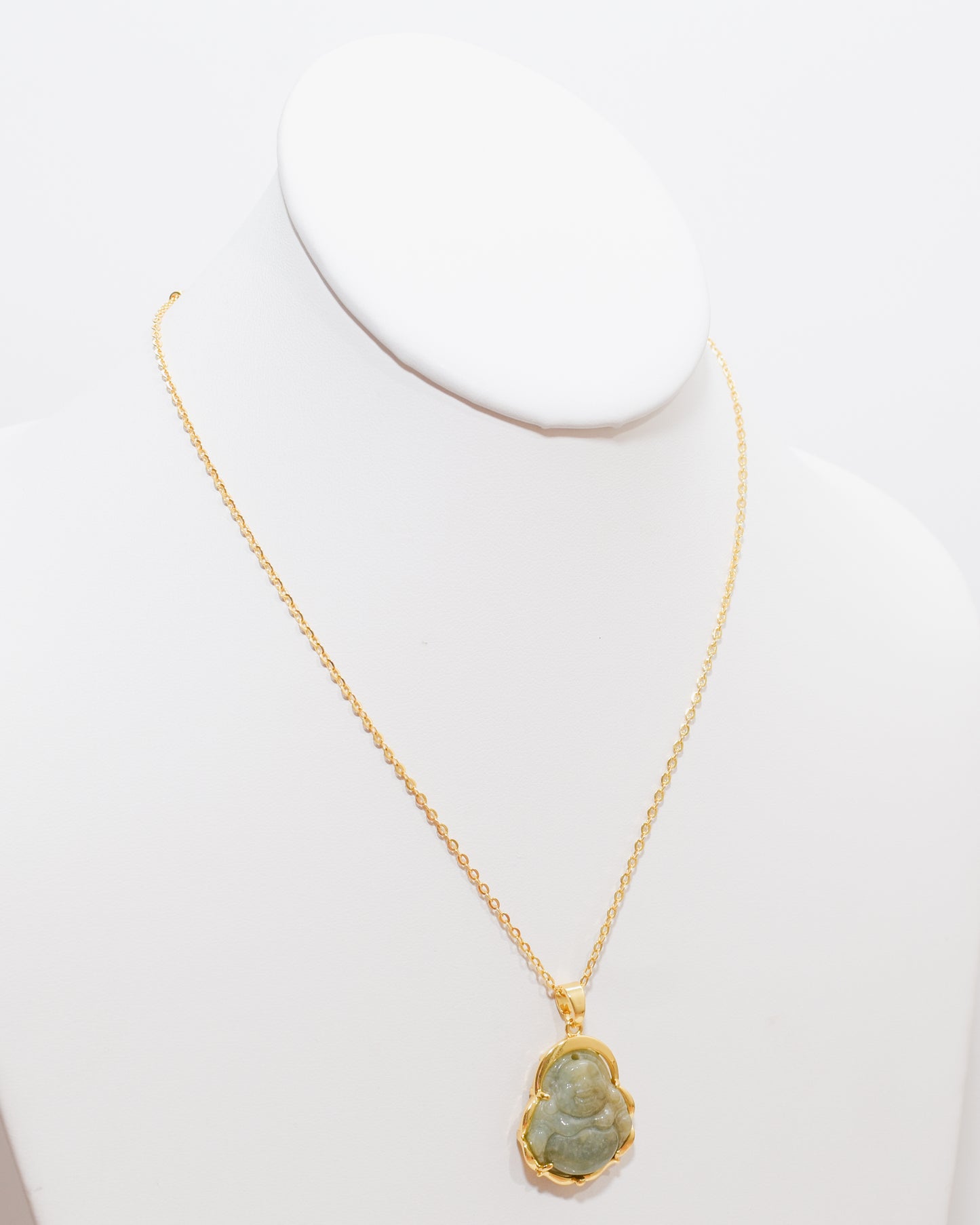 Jade Buddha Necklace