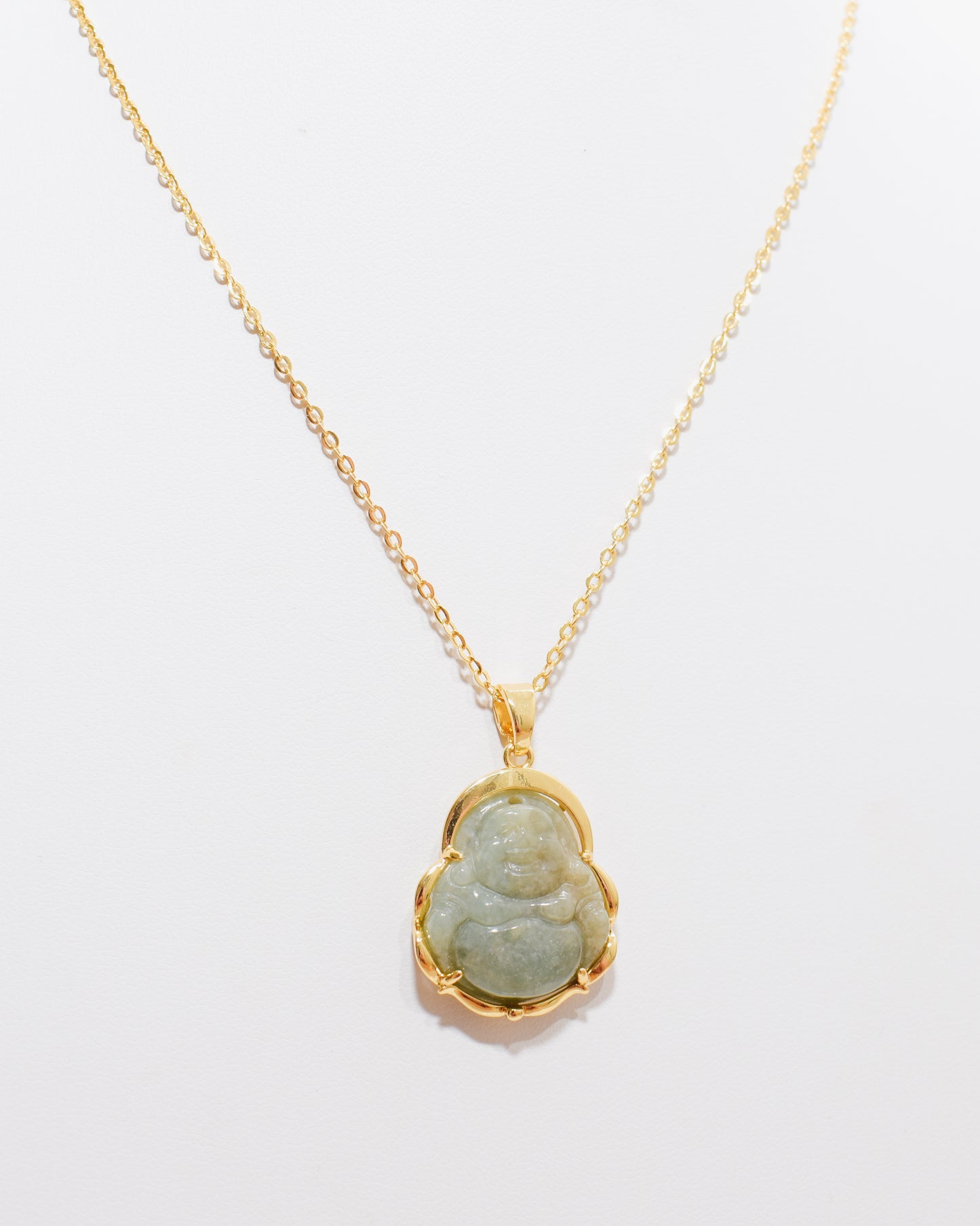 Jade Buddha Necklace