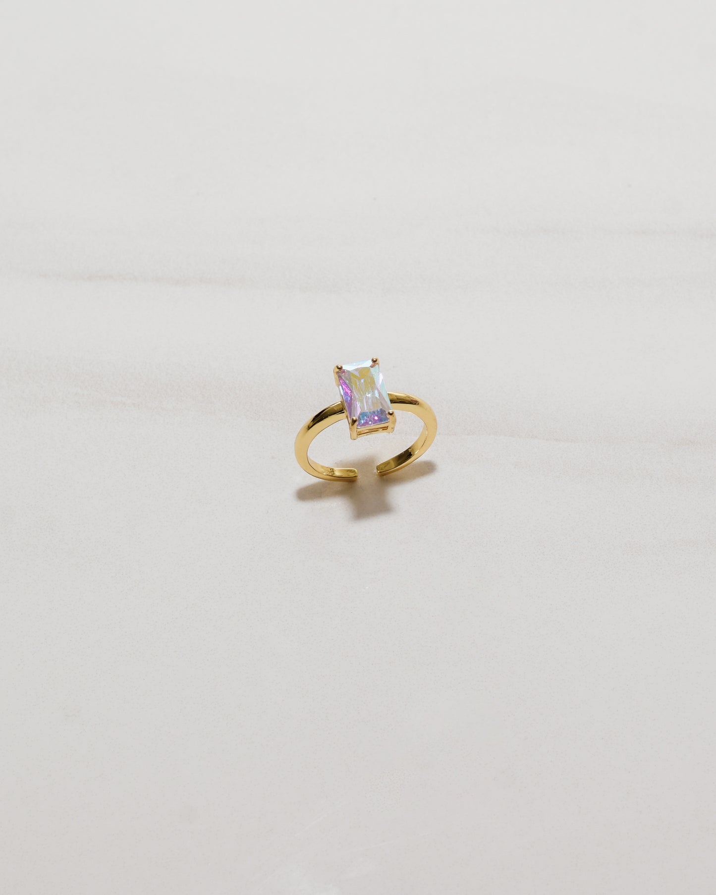 Iridescent Mystic Topaz Ring