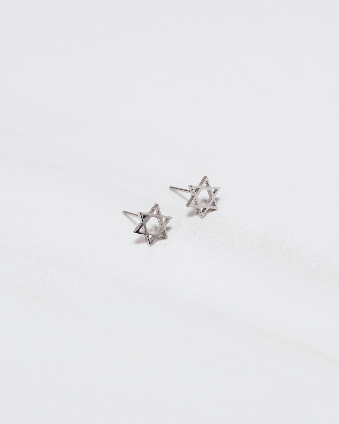 Star of David Stud Earrings