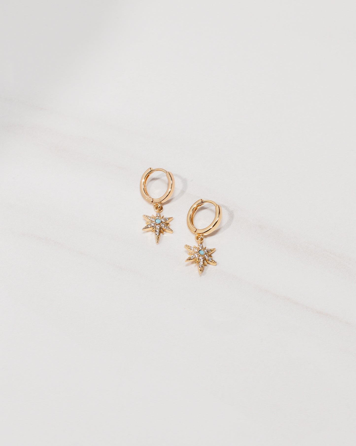 Fire Opal Celestial Huggies