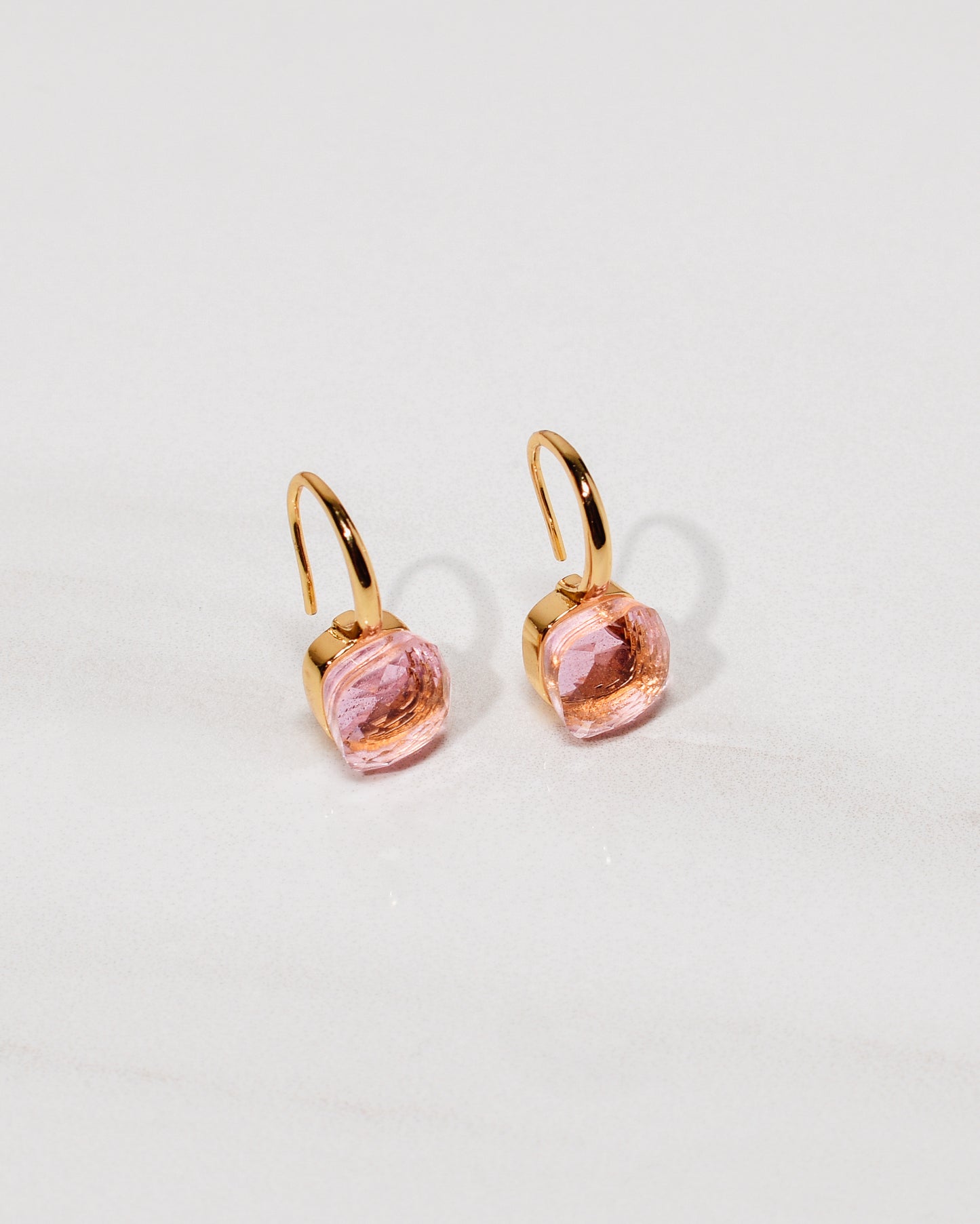 Floating Crystals Earrings