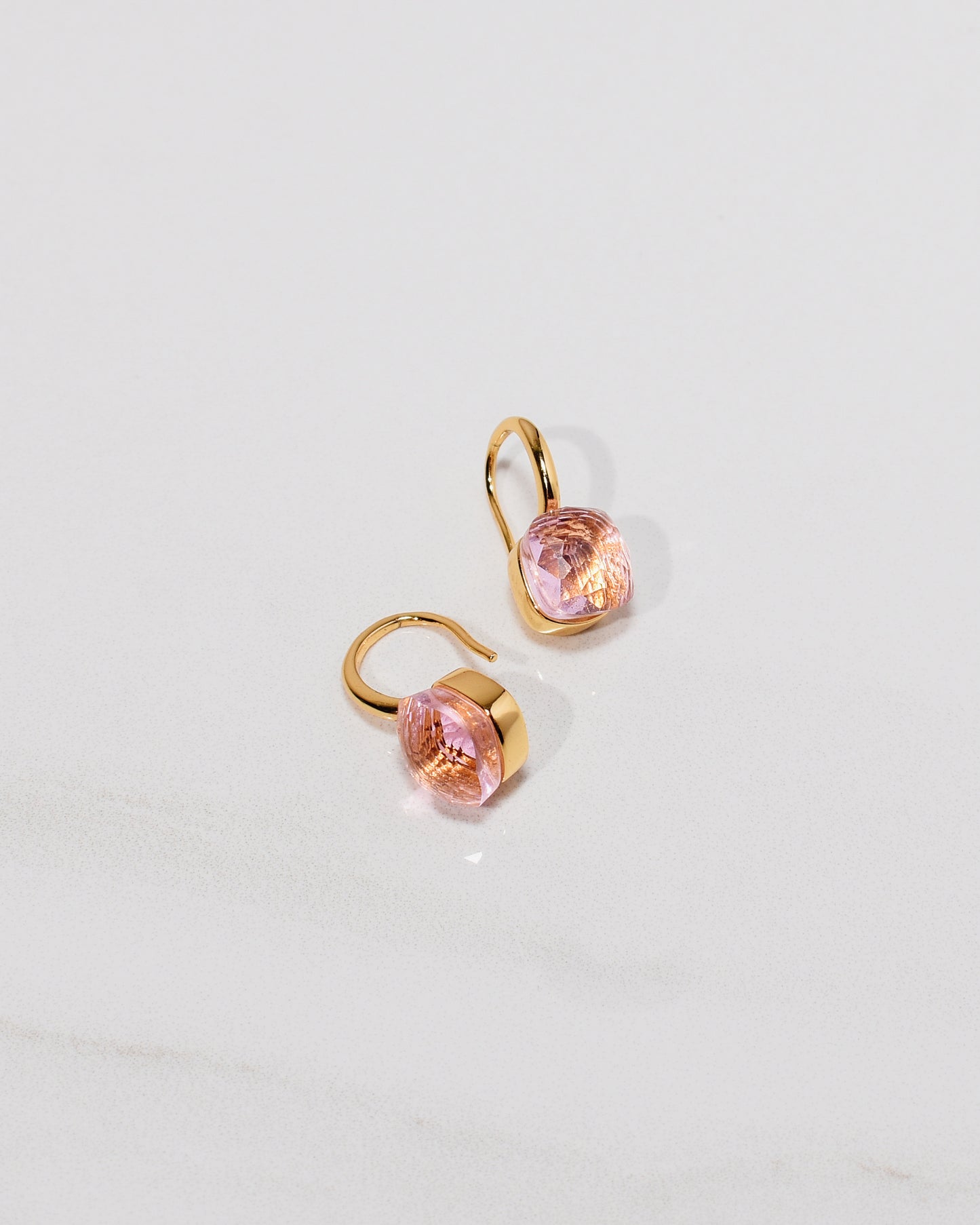 Floating Crystals Earrings