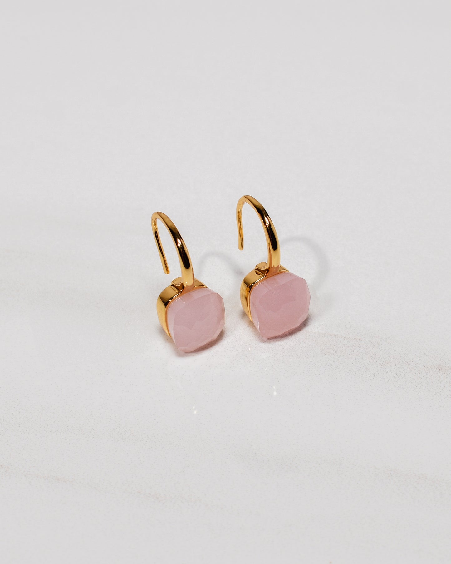 Floating Crystals Earrings