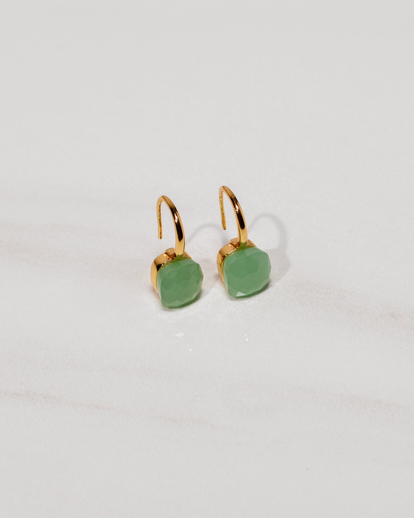 Floating Crystals Earrings