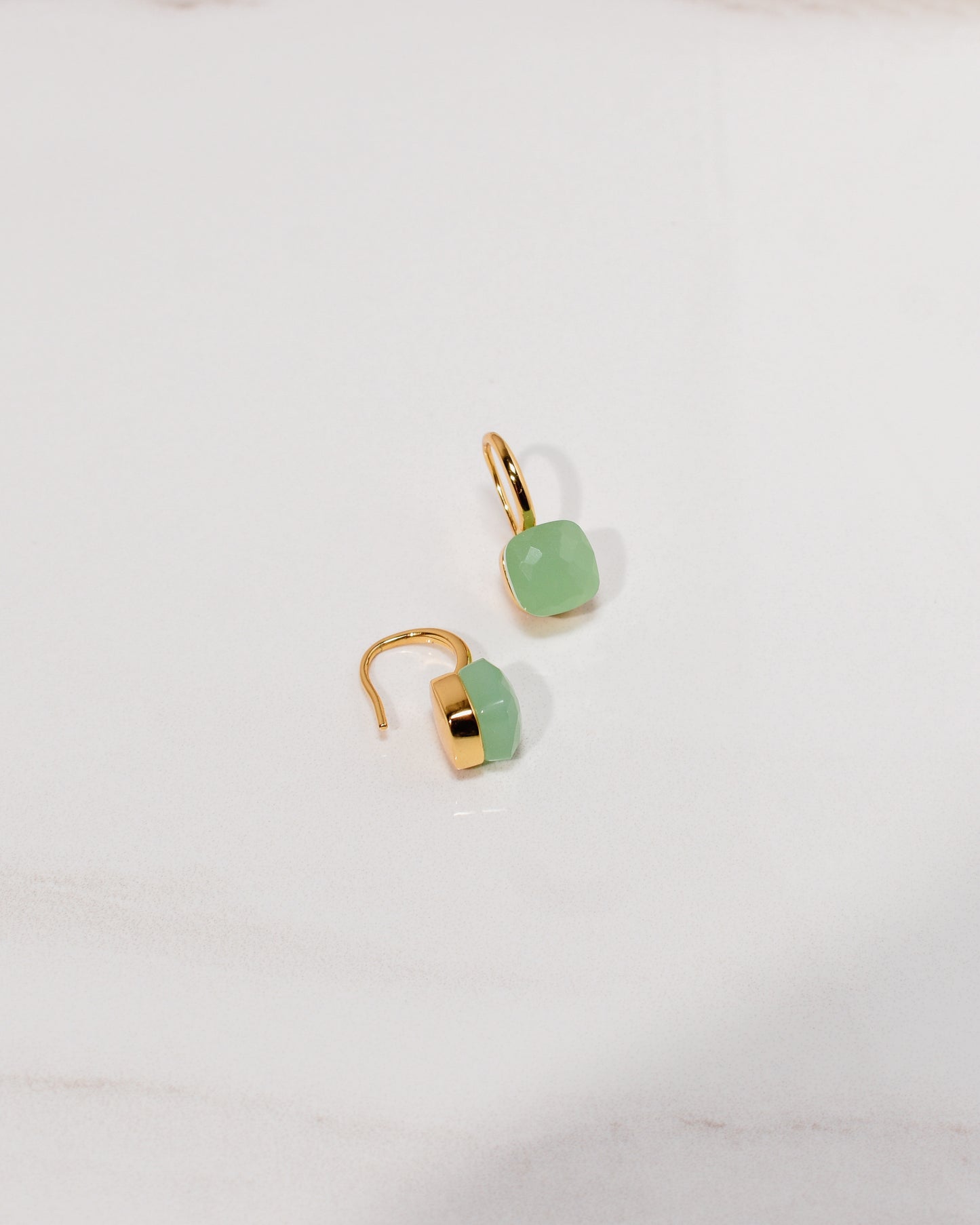 Floating Crystals Earrings