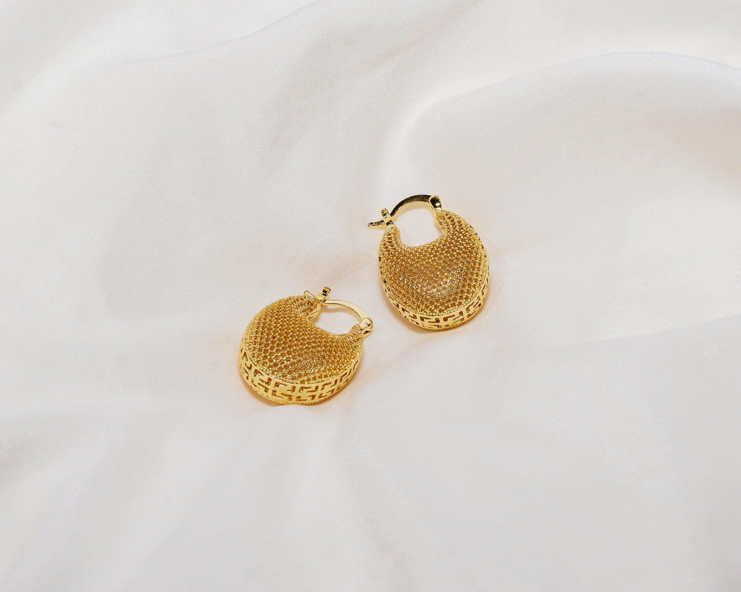 FND Purse Earrings