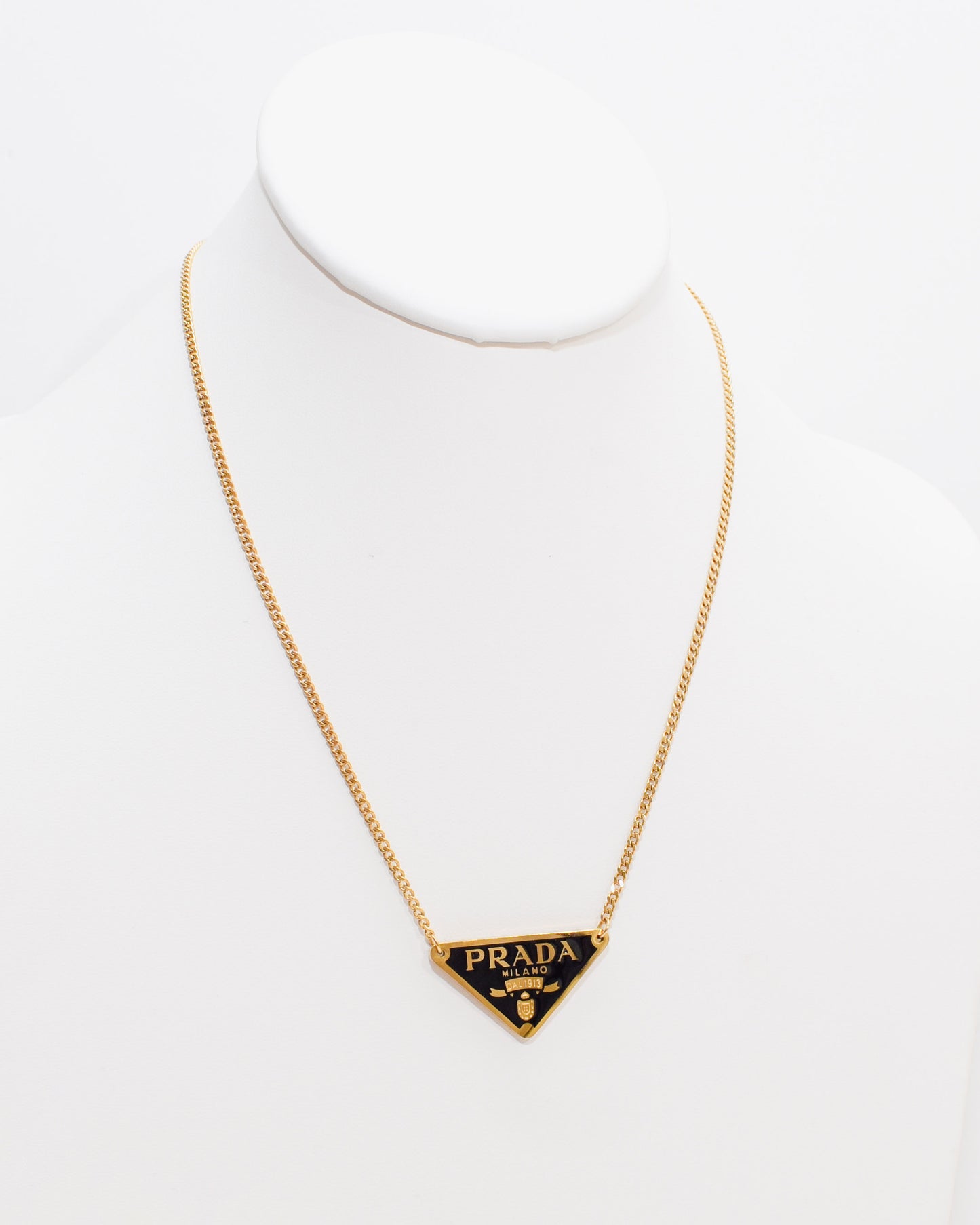 PRD Gold & Black Cuban Link Necklace