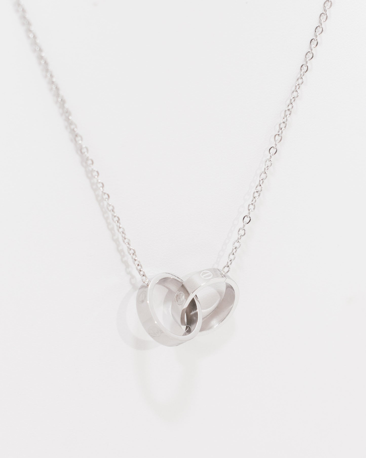 Couture Amour Double Ring Necklace