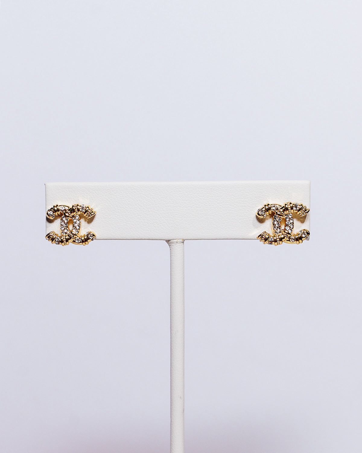Parisian Chic Braided CZ Studs