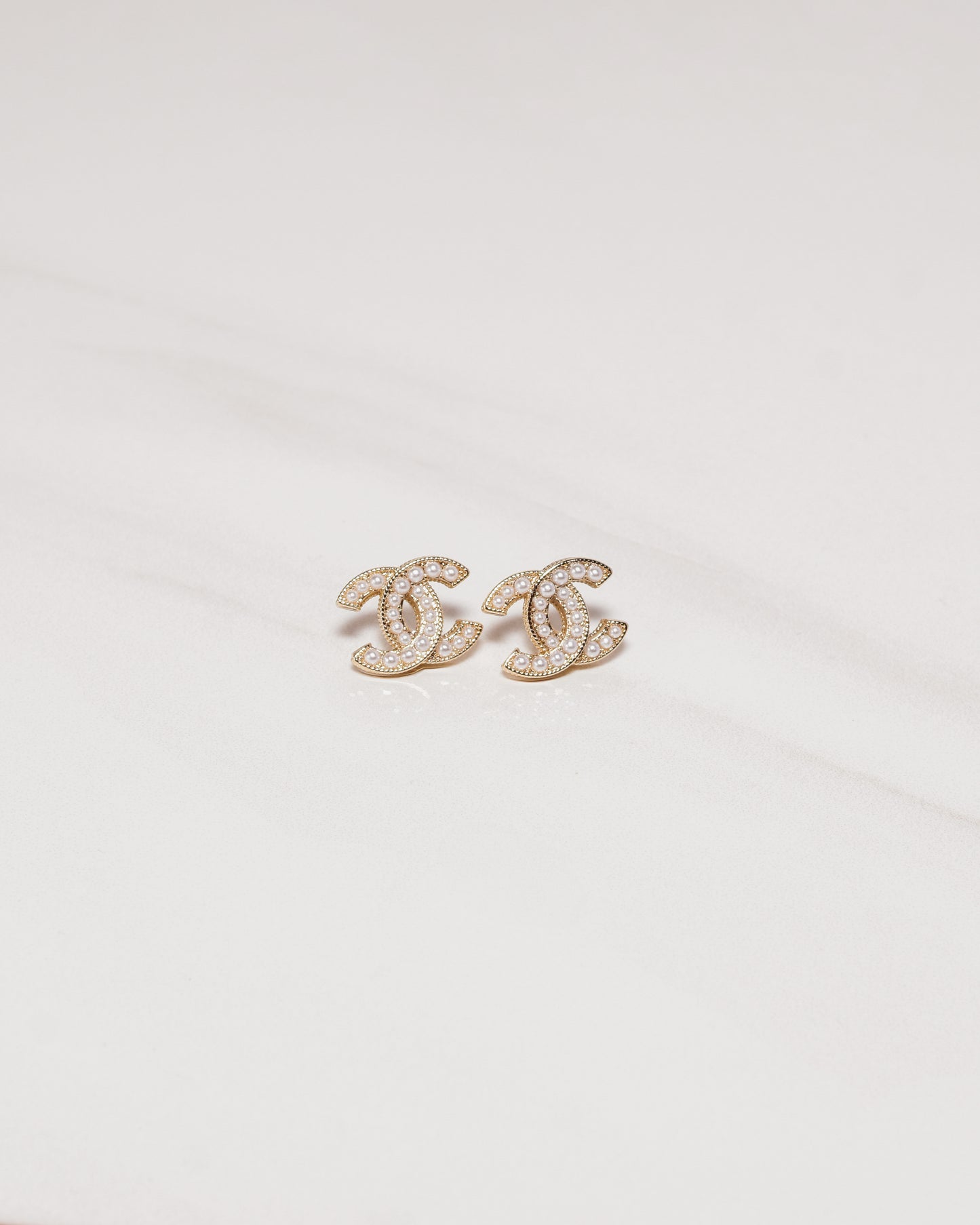 Parisian Chic Pearl Studs