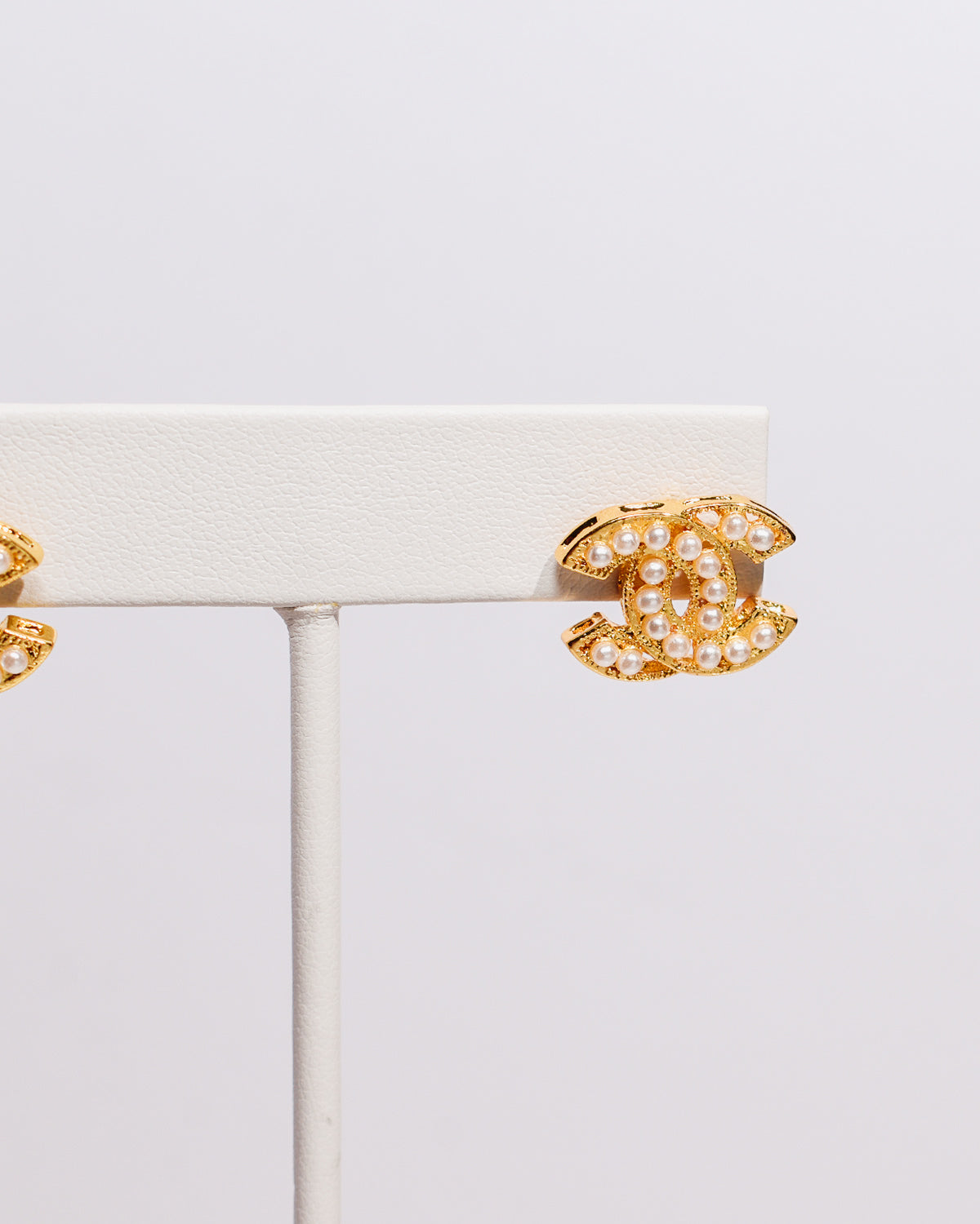 Parisian Chic Pearl Studs