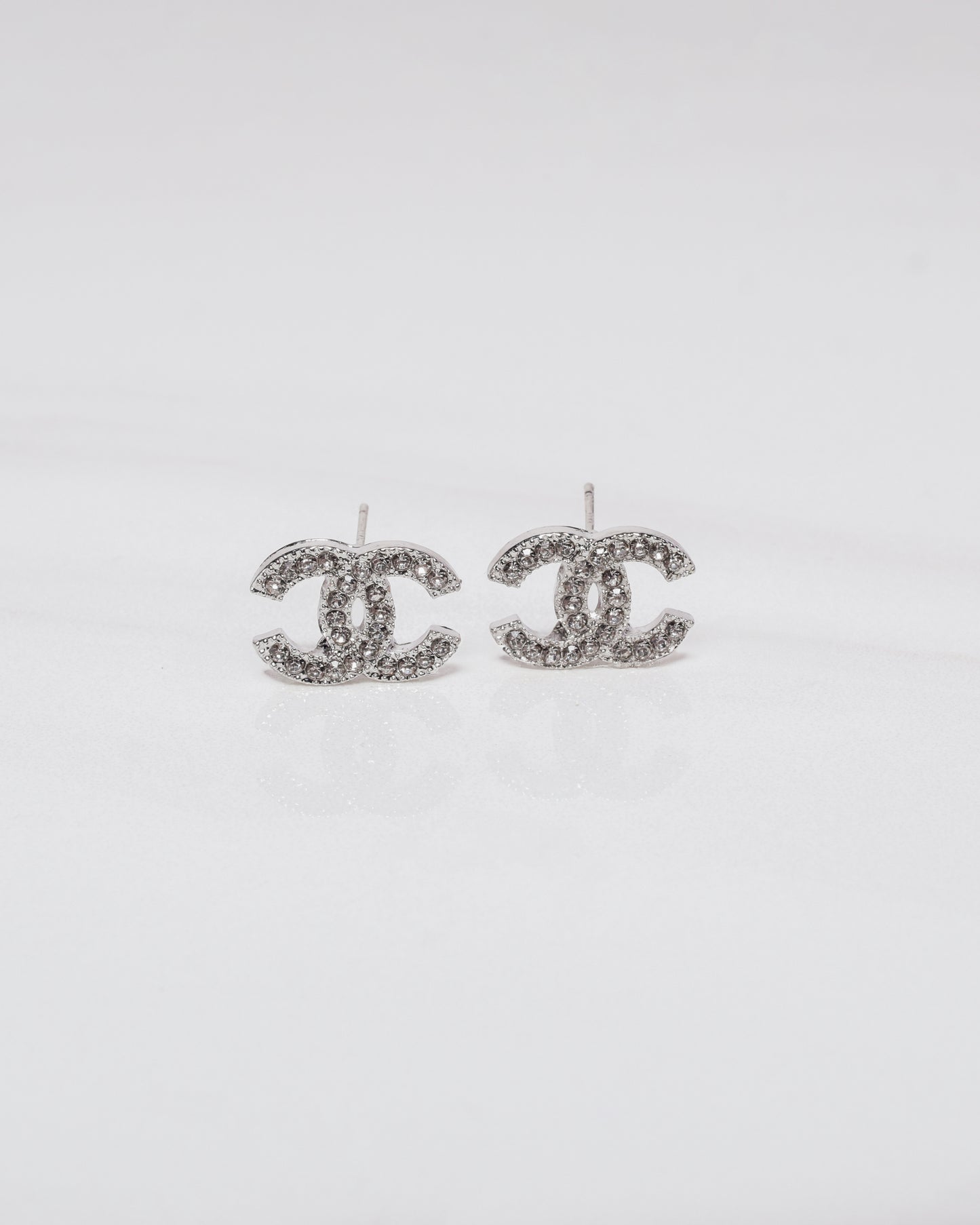 Parisian Chic Pave Crystals Studs