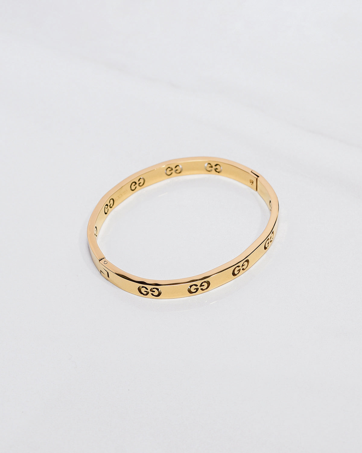 GG Cutout Logo Bangle Bracelet