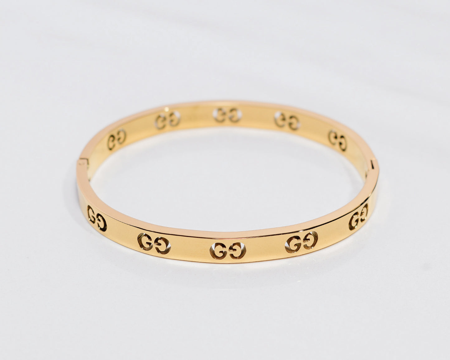 GG Cutout Logo Bangle Bracelet