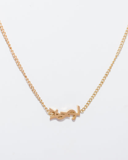 Y Curb Necklace