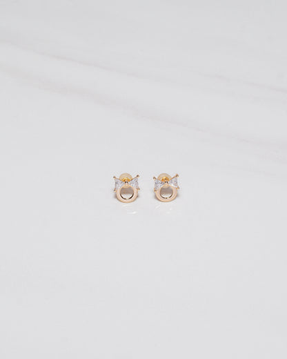 Bow Ring Studs