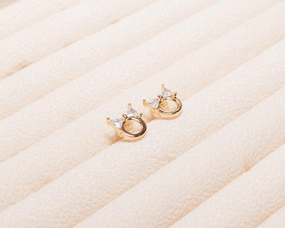 Bow Ring Studs