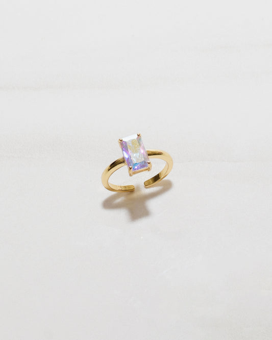 Iridescent Mystic Topaz Ring