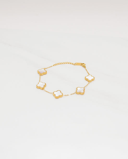 Clover Small Mother of Pearl Bracelet