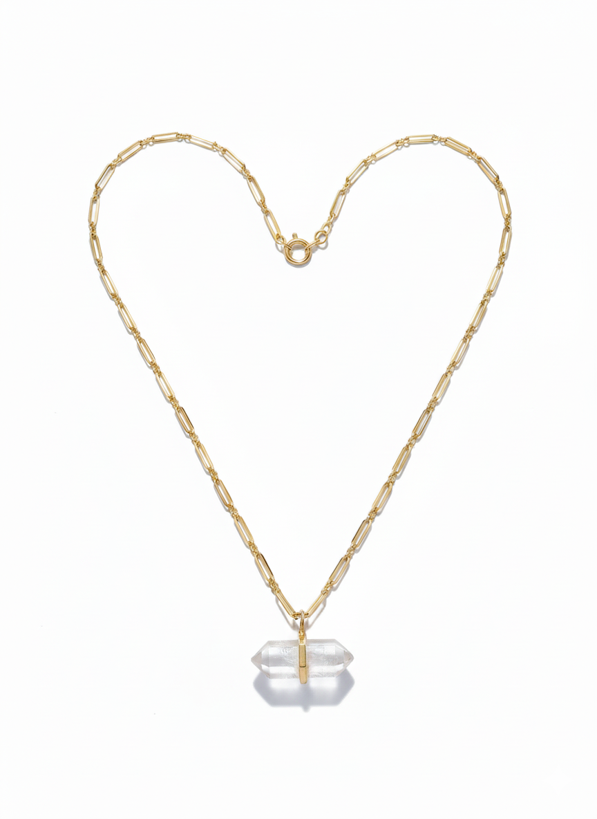 The Crystal Obelisk Necklace