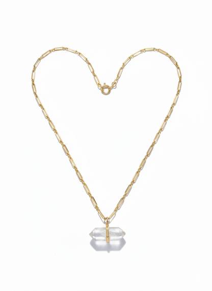 The Crystal Obelisk Necklace