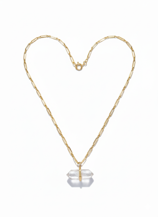 The Crystal Obelisk Necklace